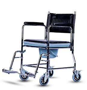 Mobile Shower Chair – Small Wheels
