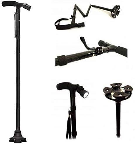 Smart Medical Cane – Foldable with Built-in Flashlight