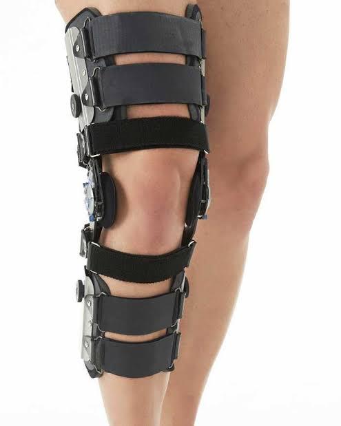 Medical Knee Brace with Side Support & Adjustable Dial