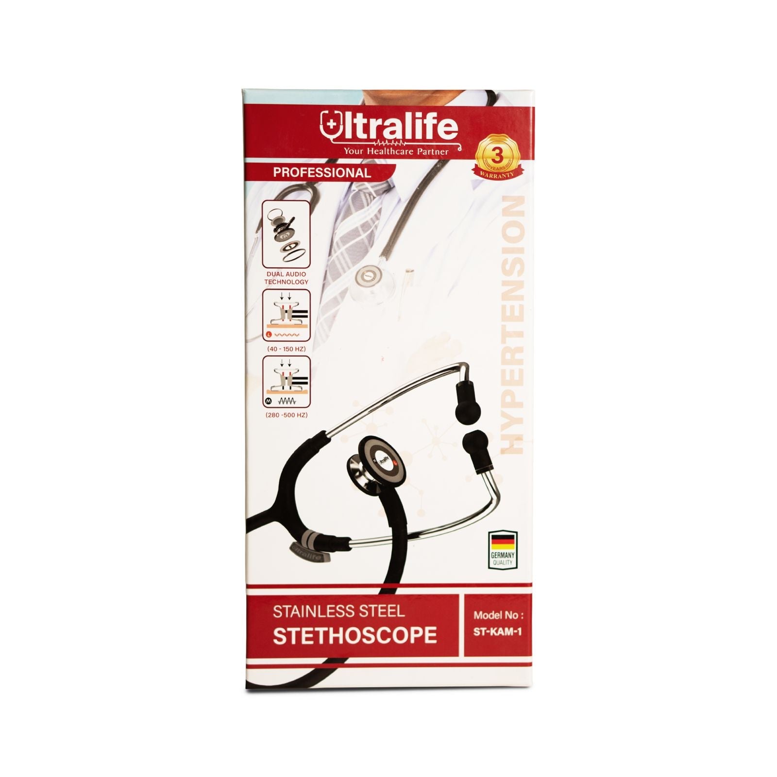 UltraLife Professional Stethoscope
